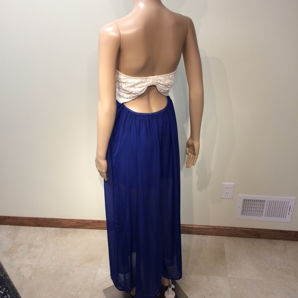 Maxi Dress with Sweetheart Neckline LAST CHANCE - Picture 3 of 6